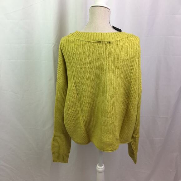 Wild Fable Knit Sweater Gold XL - Picture 7 of 14